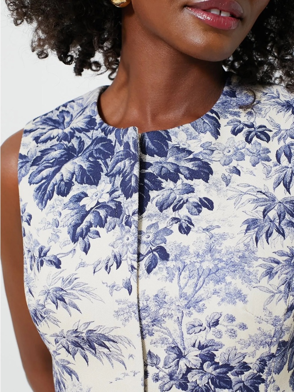 Tuckernuck Navy Toile Maison Dress - Sz 2 - Picture 5 of 7